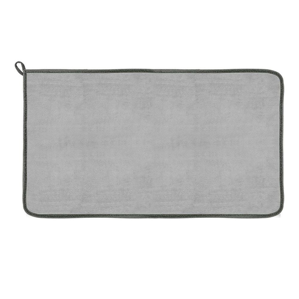 ręcznik z mikrofibry do osuszania samochodu mikrofibra 40x80cm szary