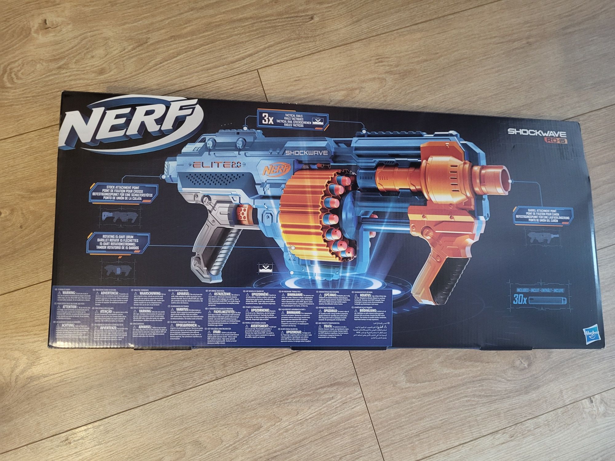 Wyrzutnia nerf pistolet zabawka nowa Hasbro