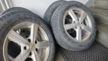 Alufelgi 5x112 z letnimi oponami