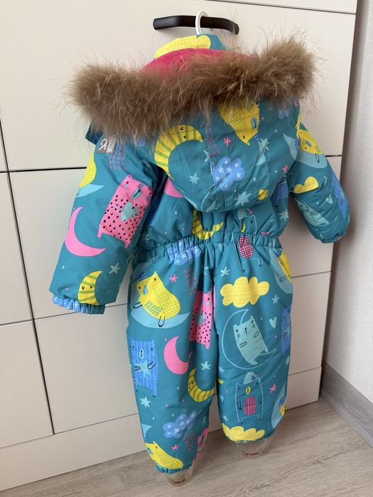 Зимовий комбінезон для дівчинки 80-86 р