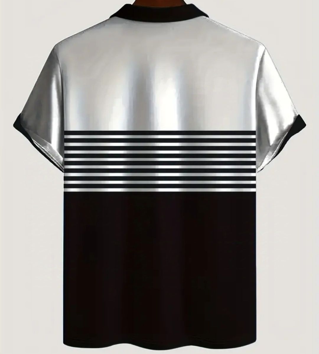 Pólo espetacular preto e branco