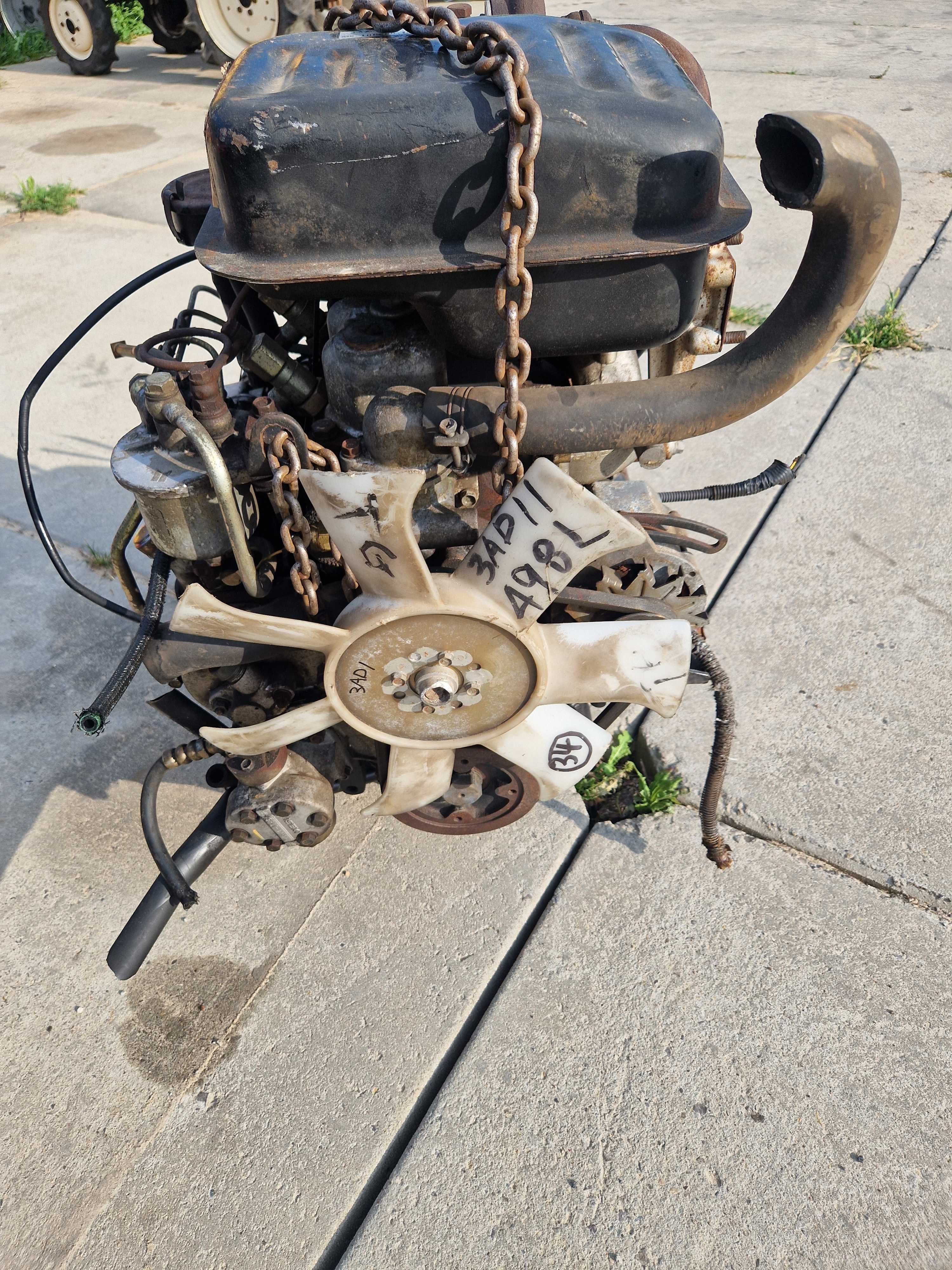 Silnik Iseki E3AD1 Turbo Isuzu 3AD1  kosiarka traktorek minikoparka