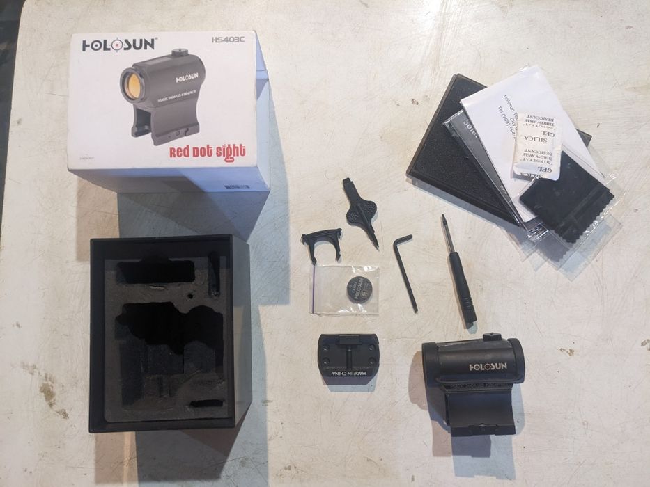 Коліматорний приціл Holosun HS403C