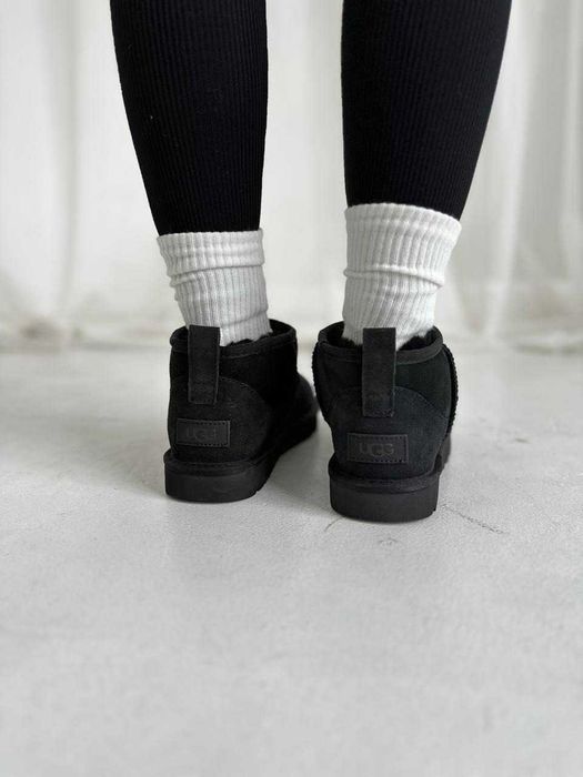Угги/Уги/Угг/Уггі/UGG Australia Ultra Mini Classic Black/100% Овчина