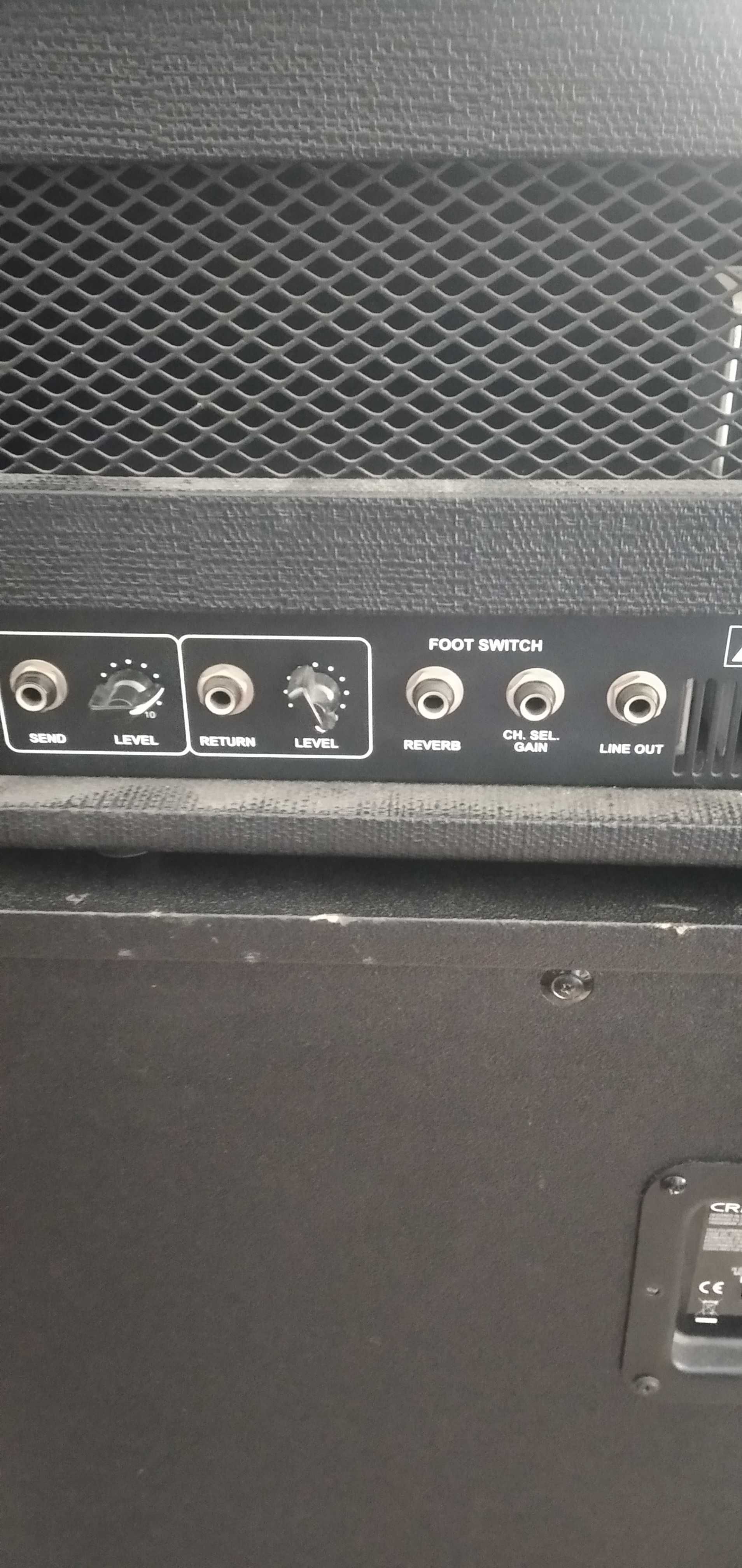 Wzmacniacz gitarowy Hiwatt g200r+kolumna Crate 4x12".