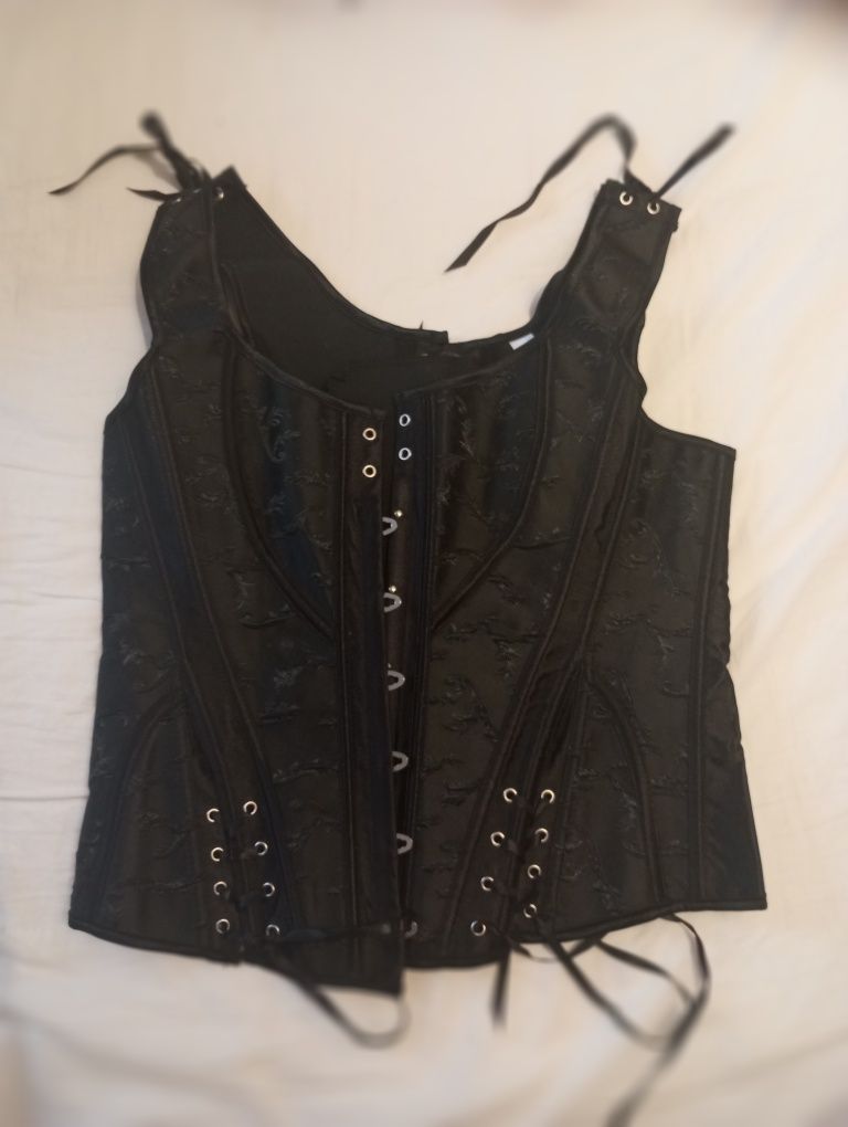 Gorset z fiszbinami Gothic