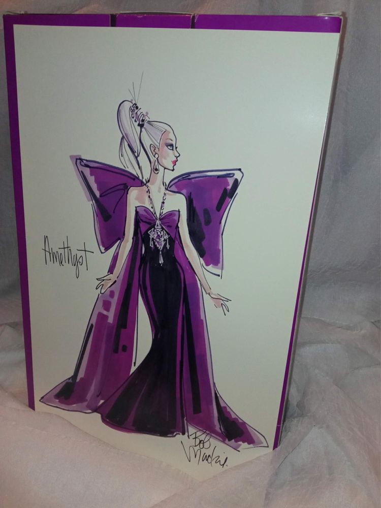 Barbie 'Amethyst Aura' Bob Mackie  Kolekcja Jewel Essence 2006 Mattel