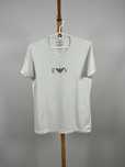 Emporio Armani t-shirt biała koszulka M