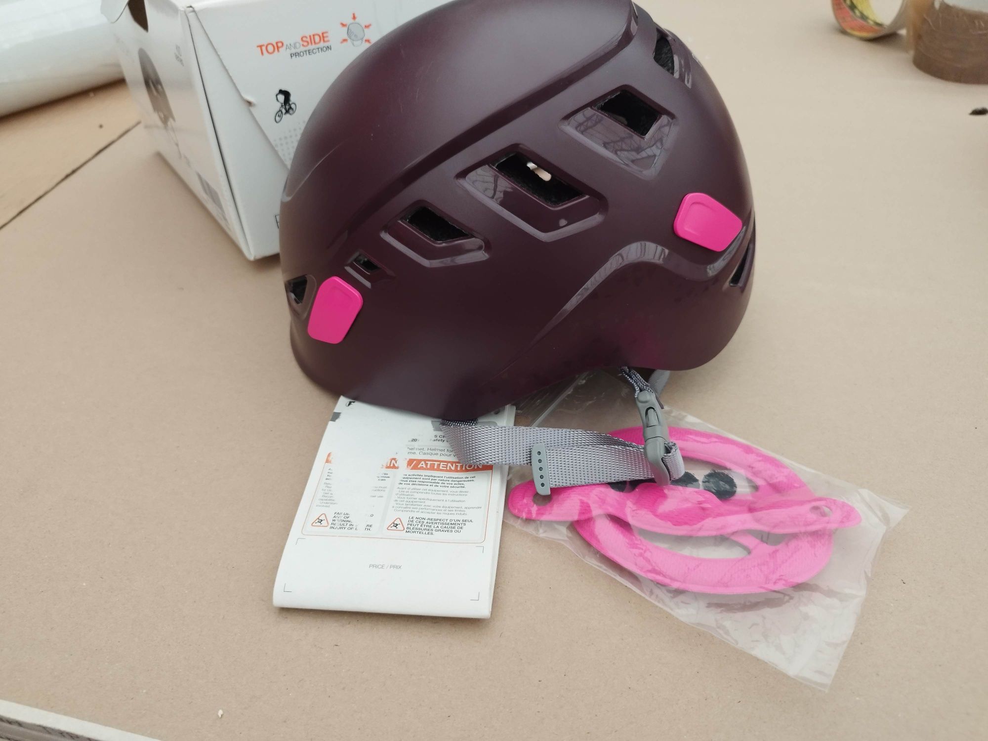 Petzl Picchu kask wspinaczkowy rowerowy dziecięcy viaferraty wspinanie