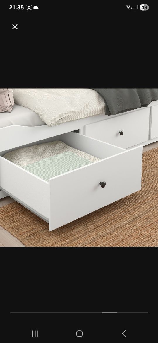 Vende-se cama HEMNES IKEA nova, ainda na caixa