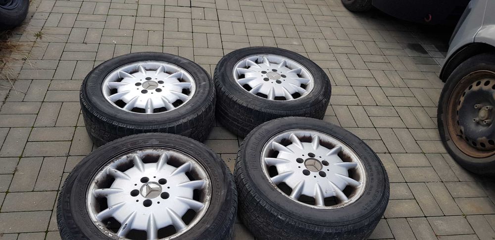 Mercedes E clasa w210 koła felgi opony 225/55 R16 5x112