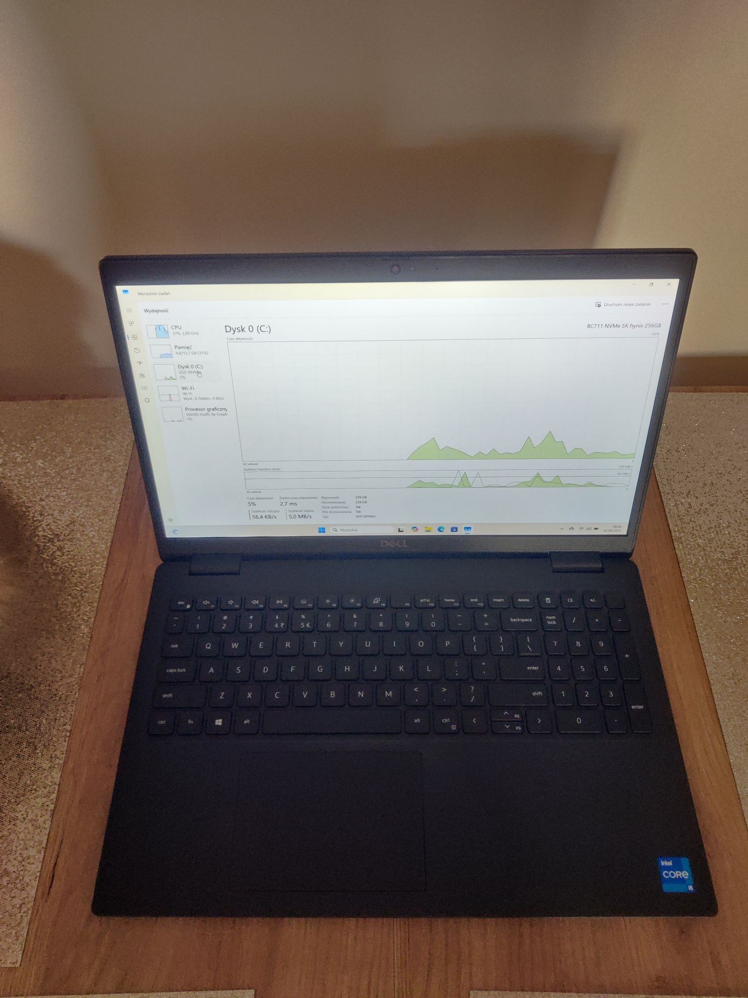 Laptop Dell Latitude 3520 – i5 1145G7 / 16GB RAM / 256GB SSD / Windows