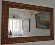 espelho de parede 122,5 x 84,5 cm.