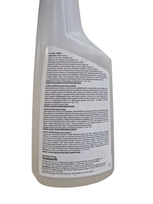 Lakma Multi Cleaner 0,5 L Uniwersalny Środek Czysz