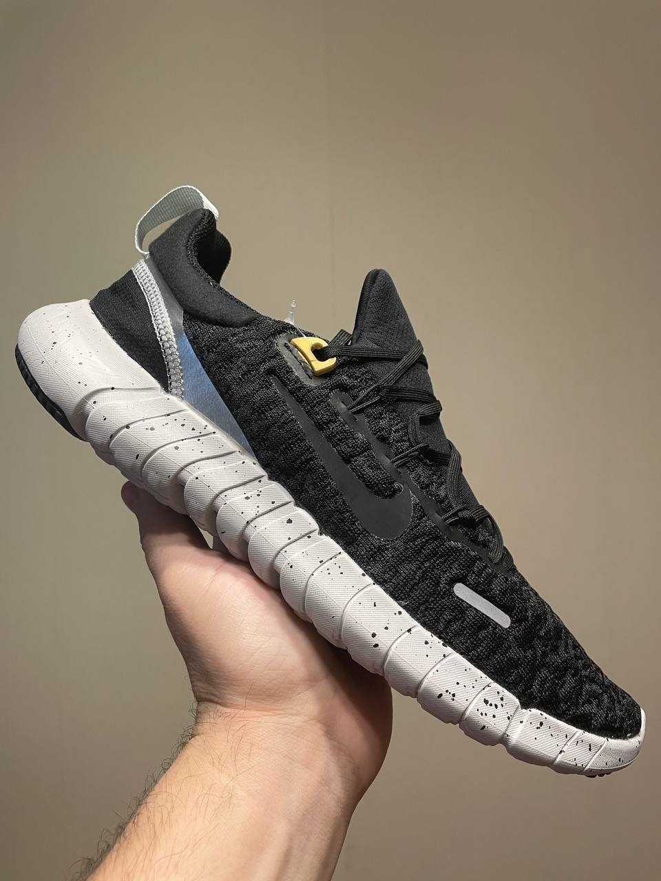 Кросівки Nike Free Run 5.0 Next Nature Black Dark Smoke Grey premium