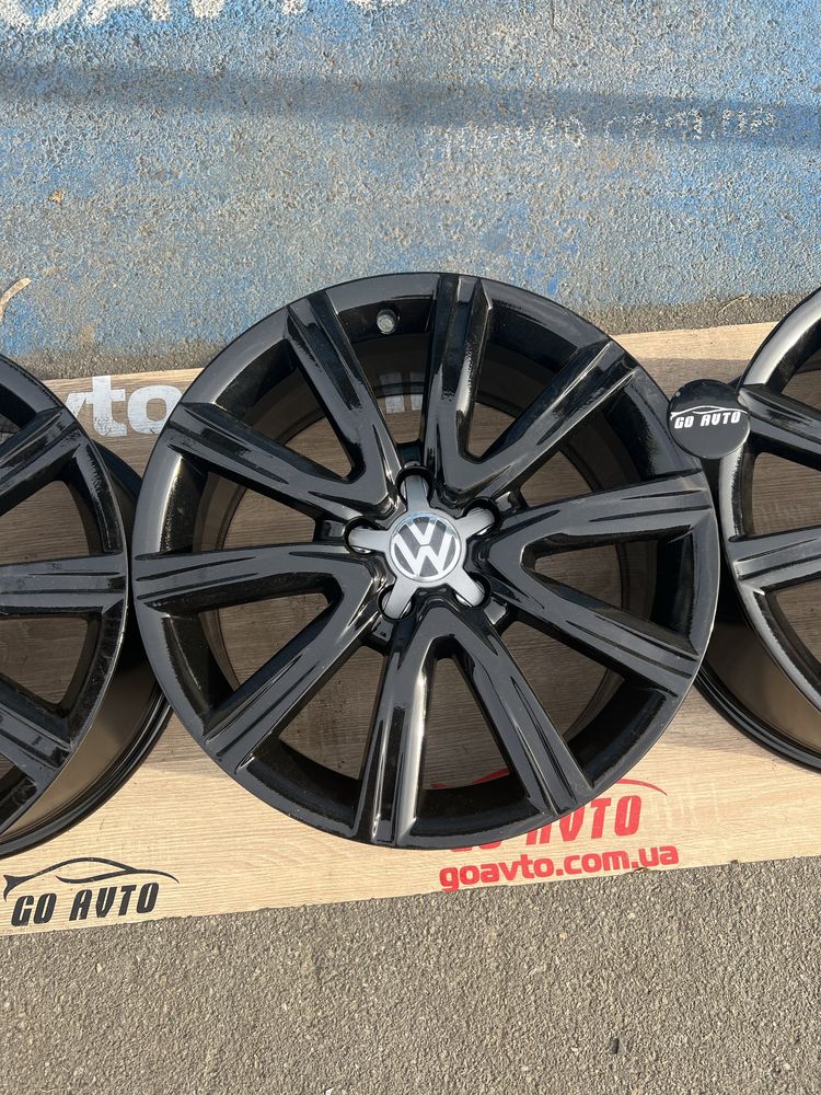 Goauto диски Audi 5/112 r18 et39 8j dia66.6 в чорному кольорі
