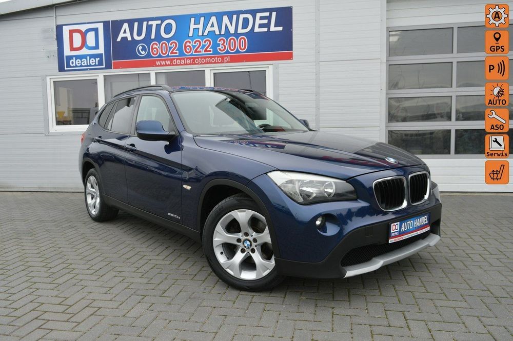 BMW X1 S-DRIVE 20d Automat Serwisowany w ASO Navi Skóra Bluetooth 199 tys.km