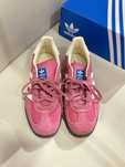 Pink\GazelleIndoor*DamskiePinkCloudWhite UnisexTrampki r.38.5