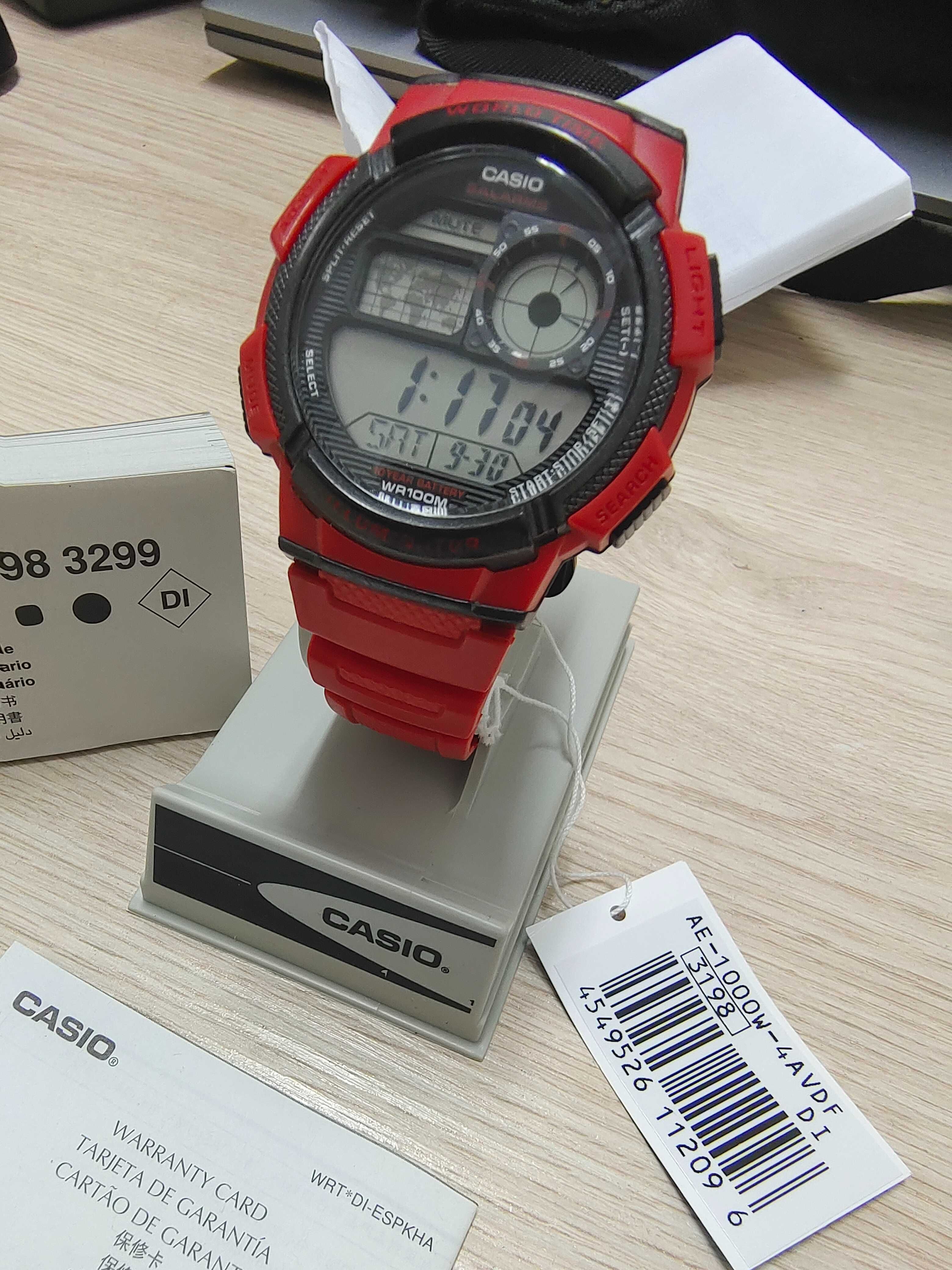 Zegarek sportowy Casio AE-100W-4AVEF