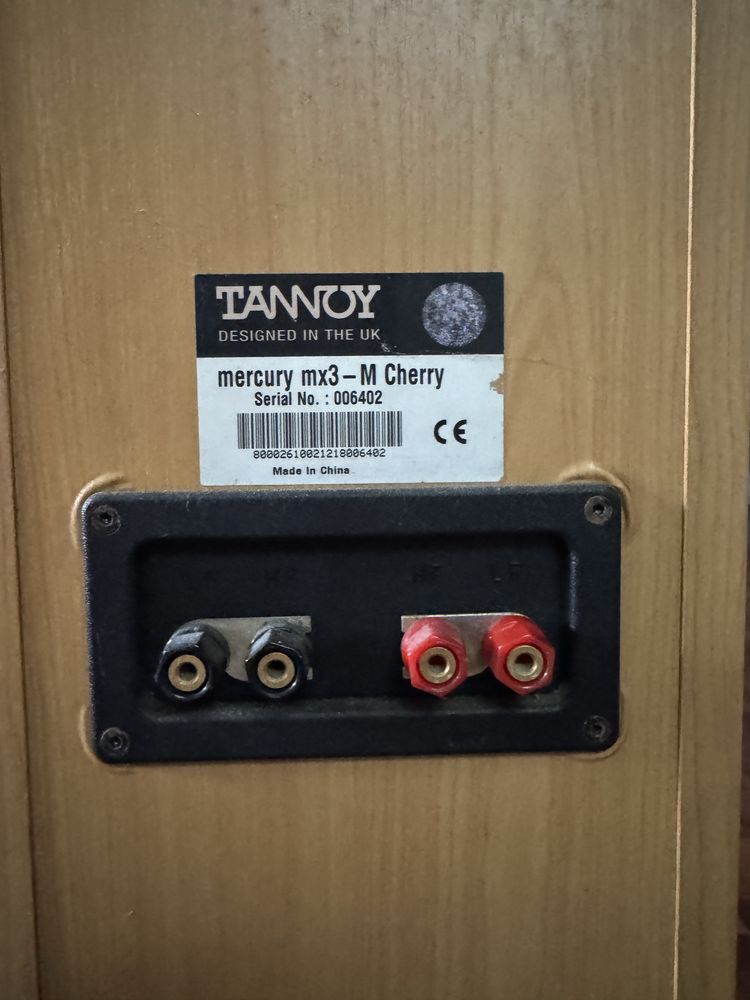 Colunas Tannoy Mercury mx3 - M cherry