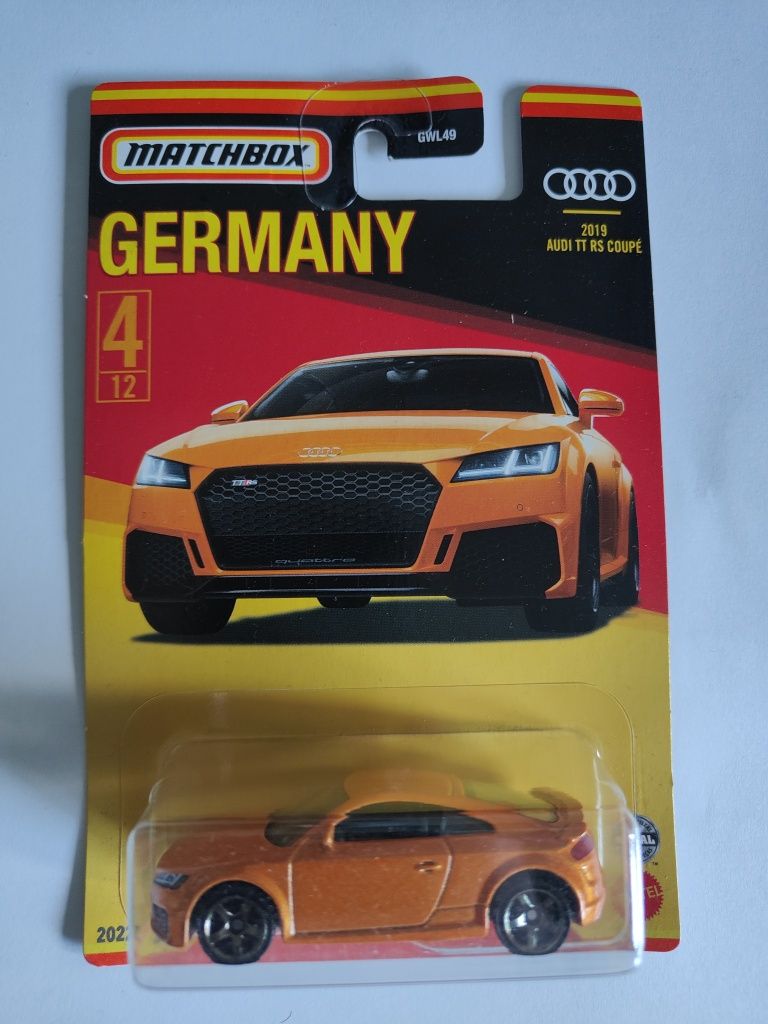 Model Matchbox Audi TT RS Coupe