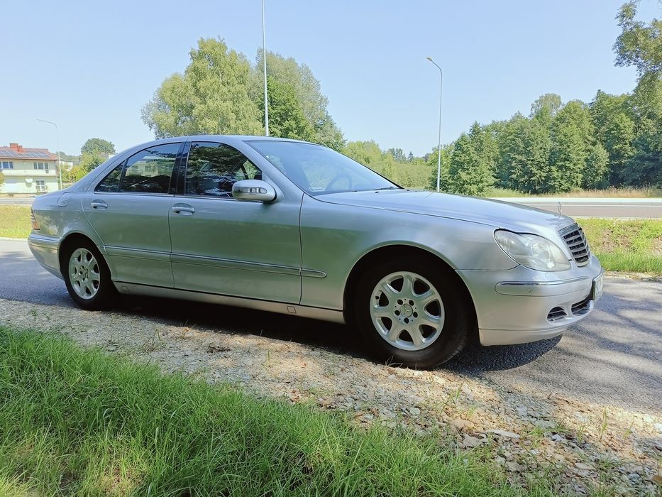 Mercedes 320CDI S-klasa W220 polift 204 km Bez rdzy