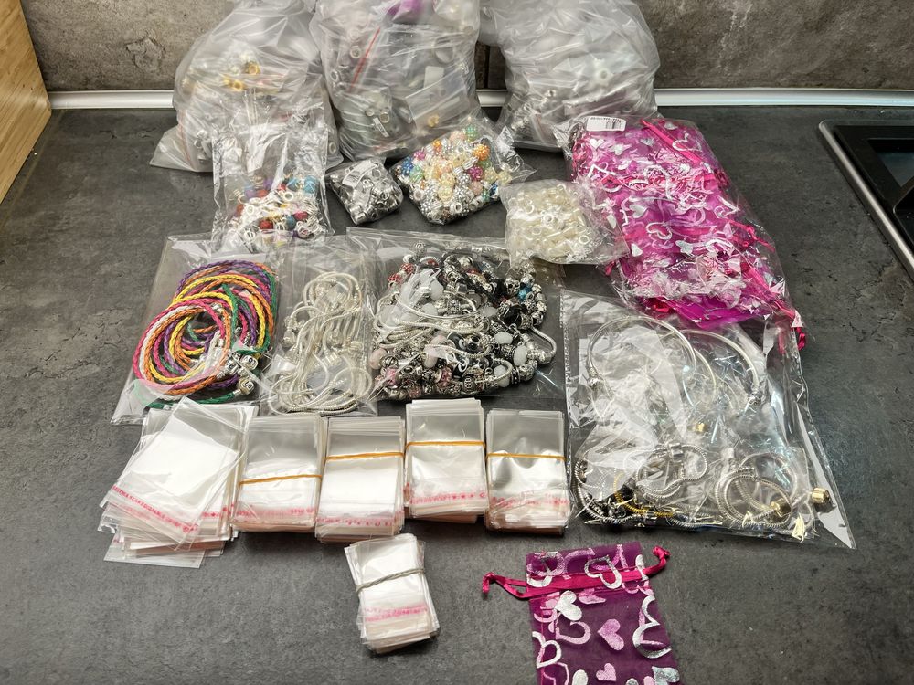 Charms mega duzy zestaw do robienia bransoletek