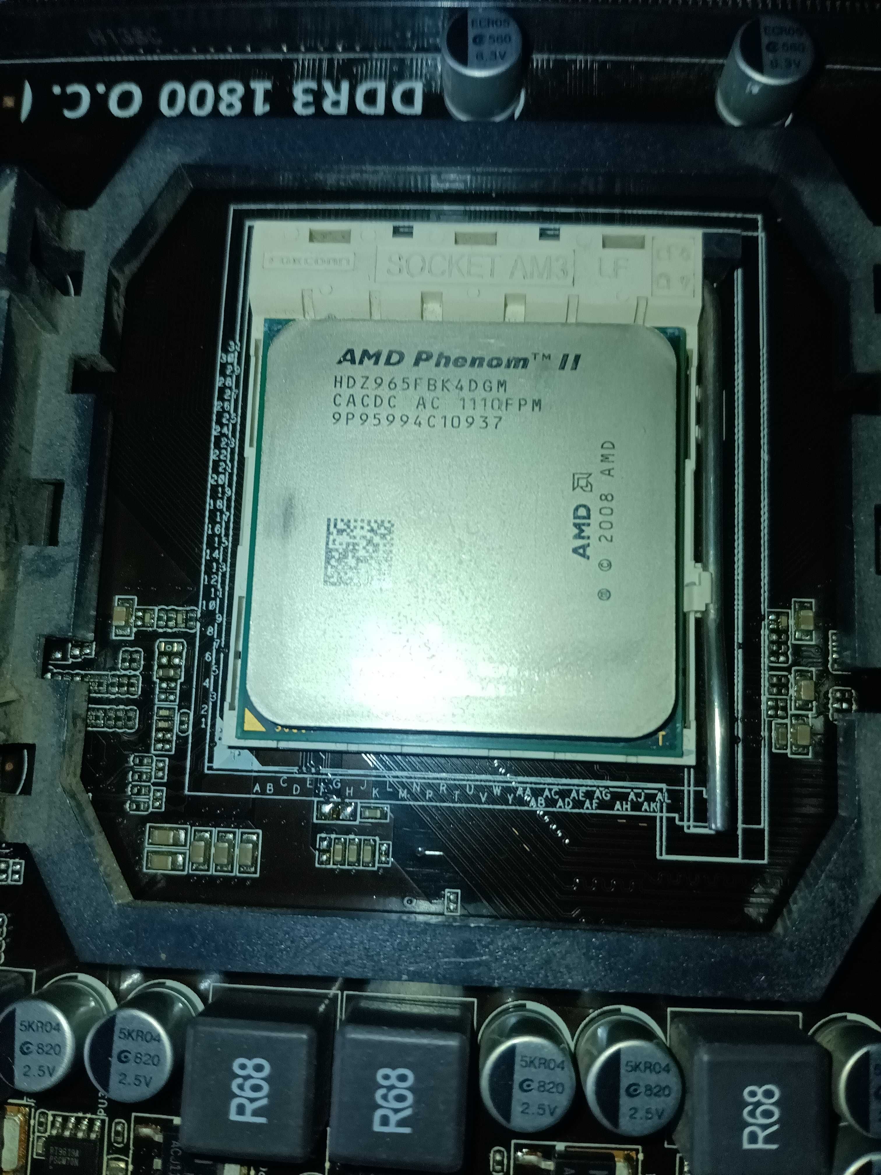 Комплект Asus M4N68T v2/Phenom II X4 965/4x2GB Kingston DDR3-1600