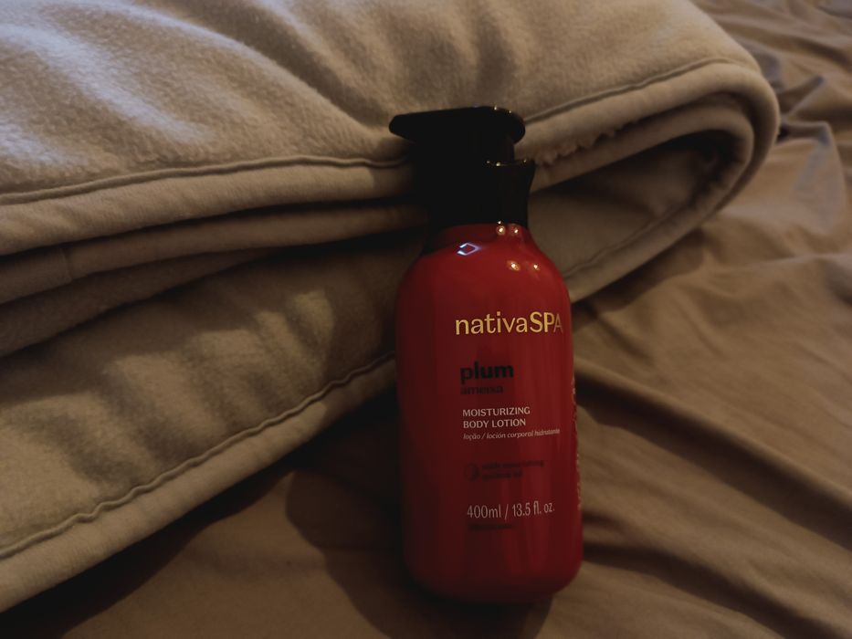 Loção corporal hidratante plum ameixa, nativaSPA 400ml