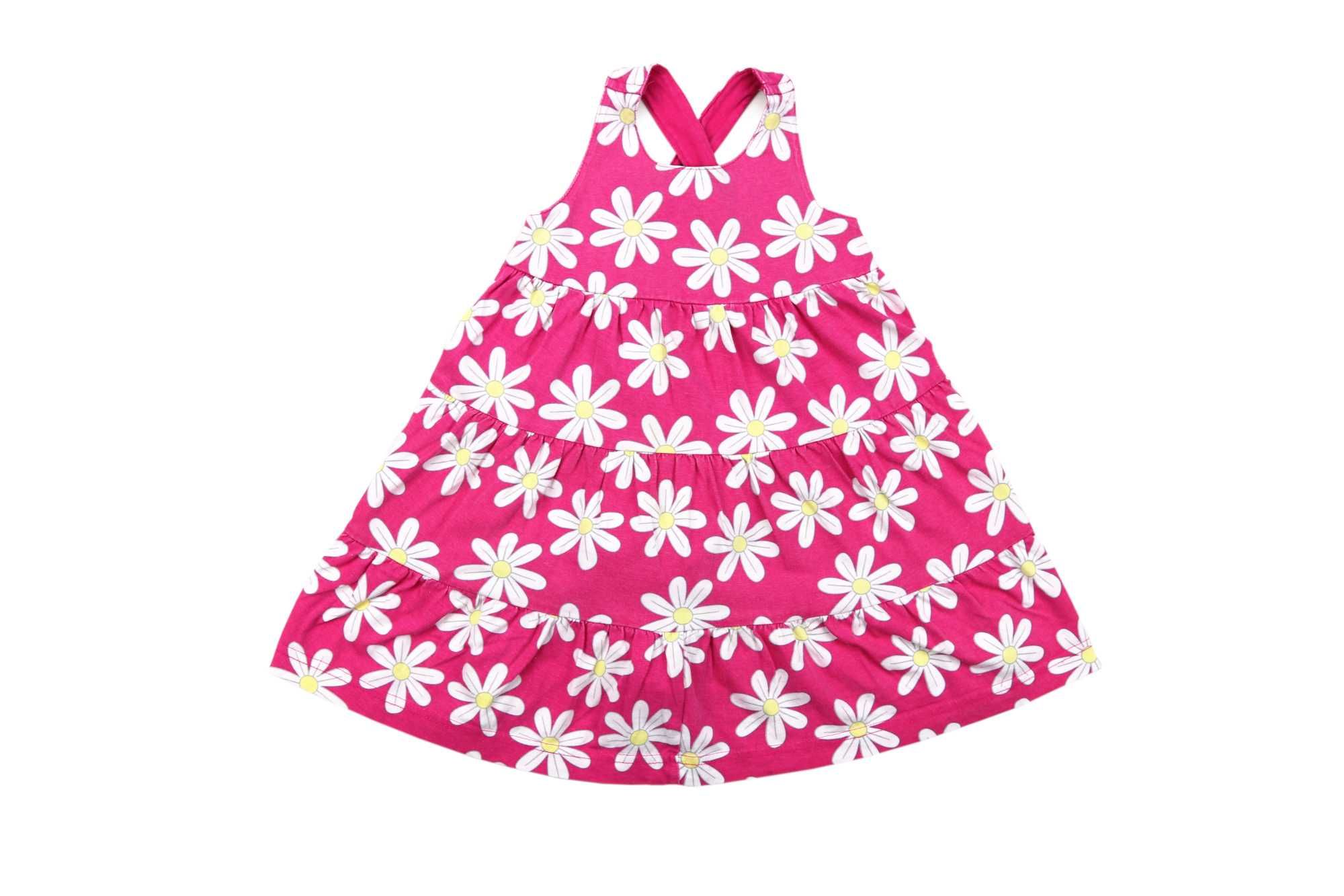 Mothercare sukienka różowa w rumianki 92 cm