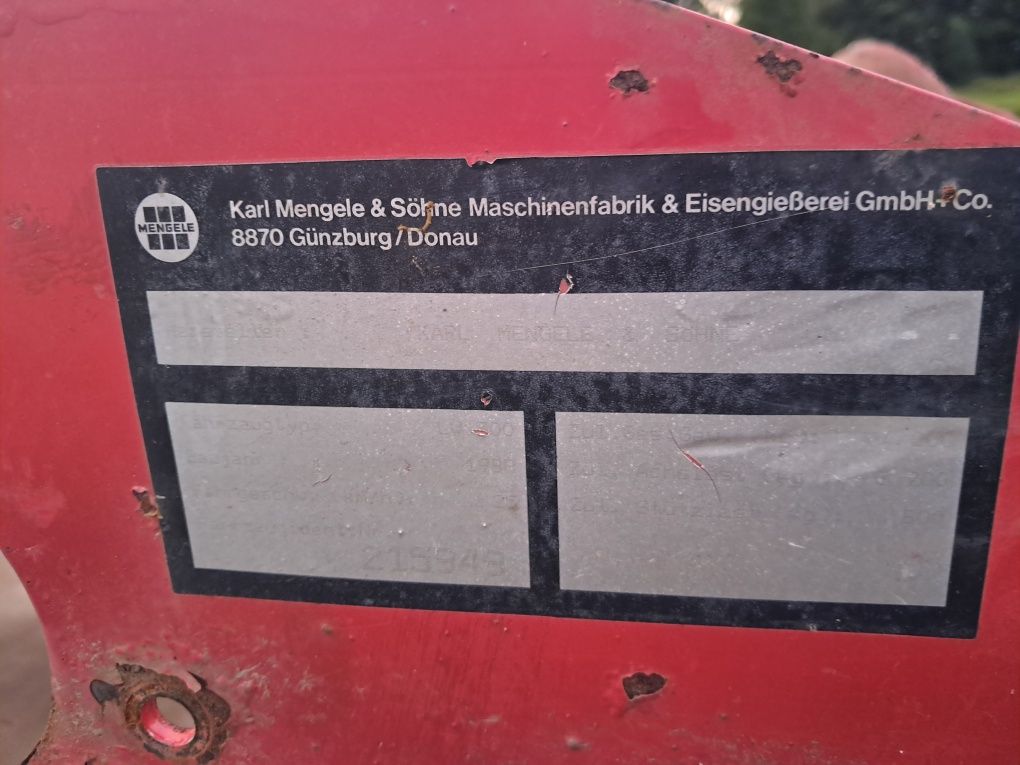 Rama przyczepy Mengele solidna