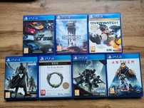 Zestaw gier na PS4 (7 tytułów)
