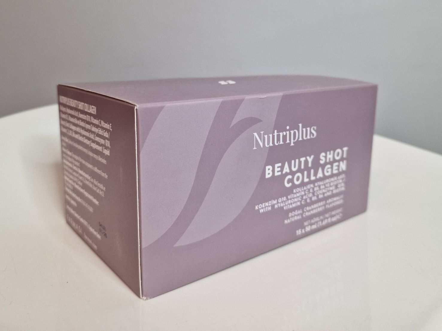 15x Kolagen Beauty Shot Nutriplus +Q10, B5, B6, C, E...