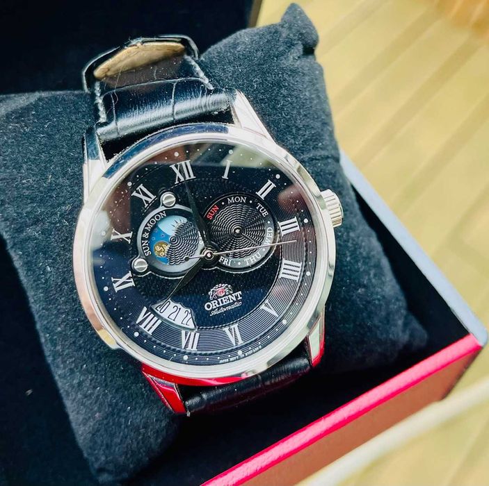 zegarek Orient Automatic Classic Sun and Moon świetny stan