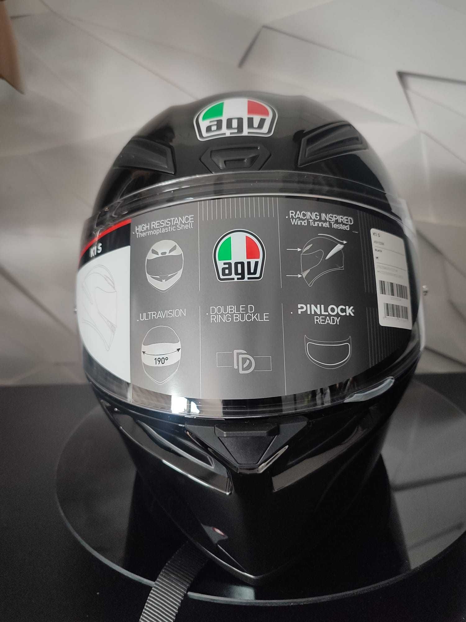 KASK AGV K1 S Czarny połysk `M 'XL raty 0%