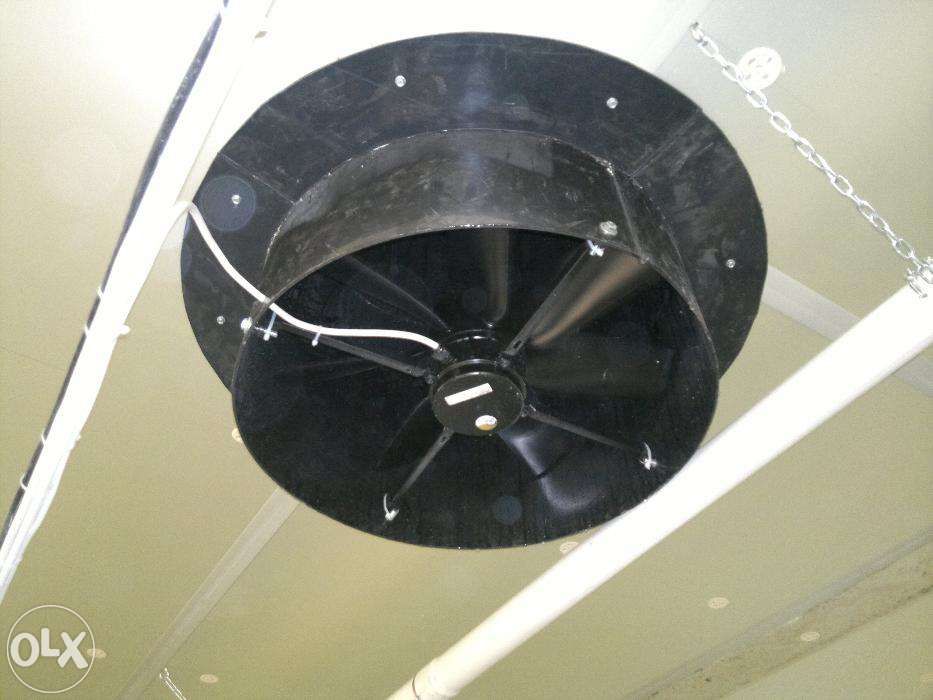 Kominy wentylacyjne wentylacja wentylator mieszacz powietrza sterowani