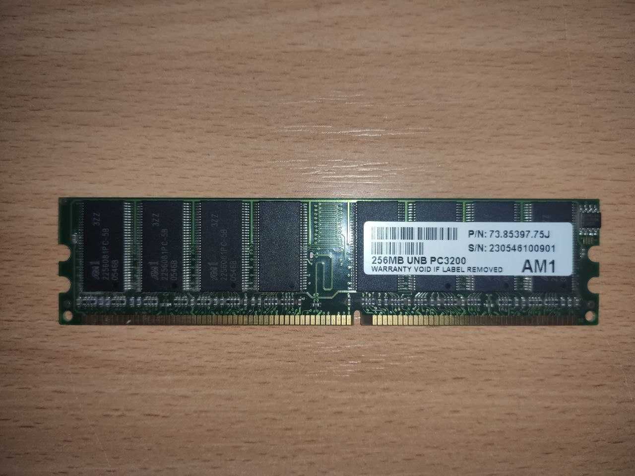Оперативная память DIMM3,  AM1 256Mb, Apacer 256Mb