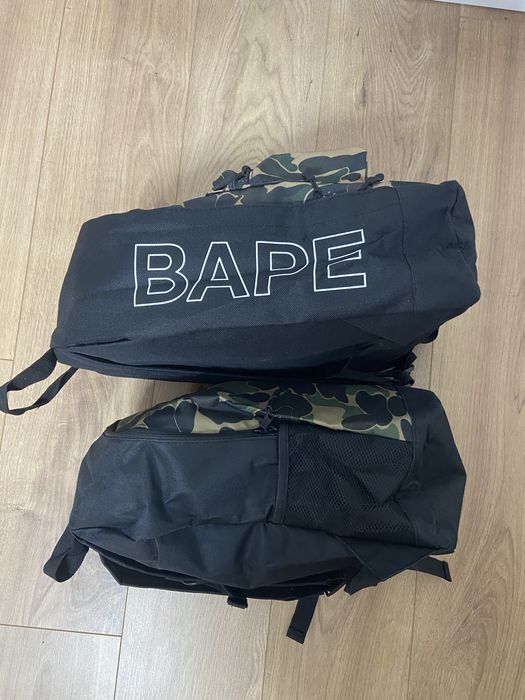 Портфель Bape рюкзак бейп сумка месенджер AApe+ подарунок брелок Bape