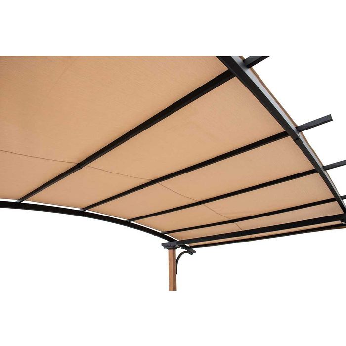 Pergola tarasowa 2,5 x 4m drewniana altana wiata namiot pawilon altana