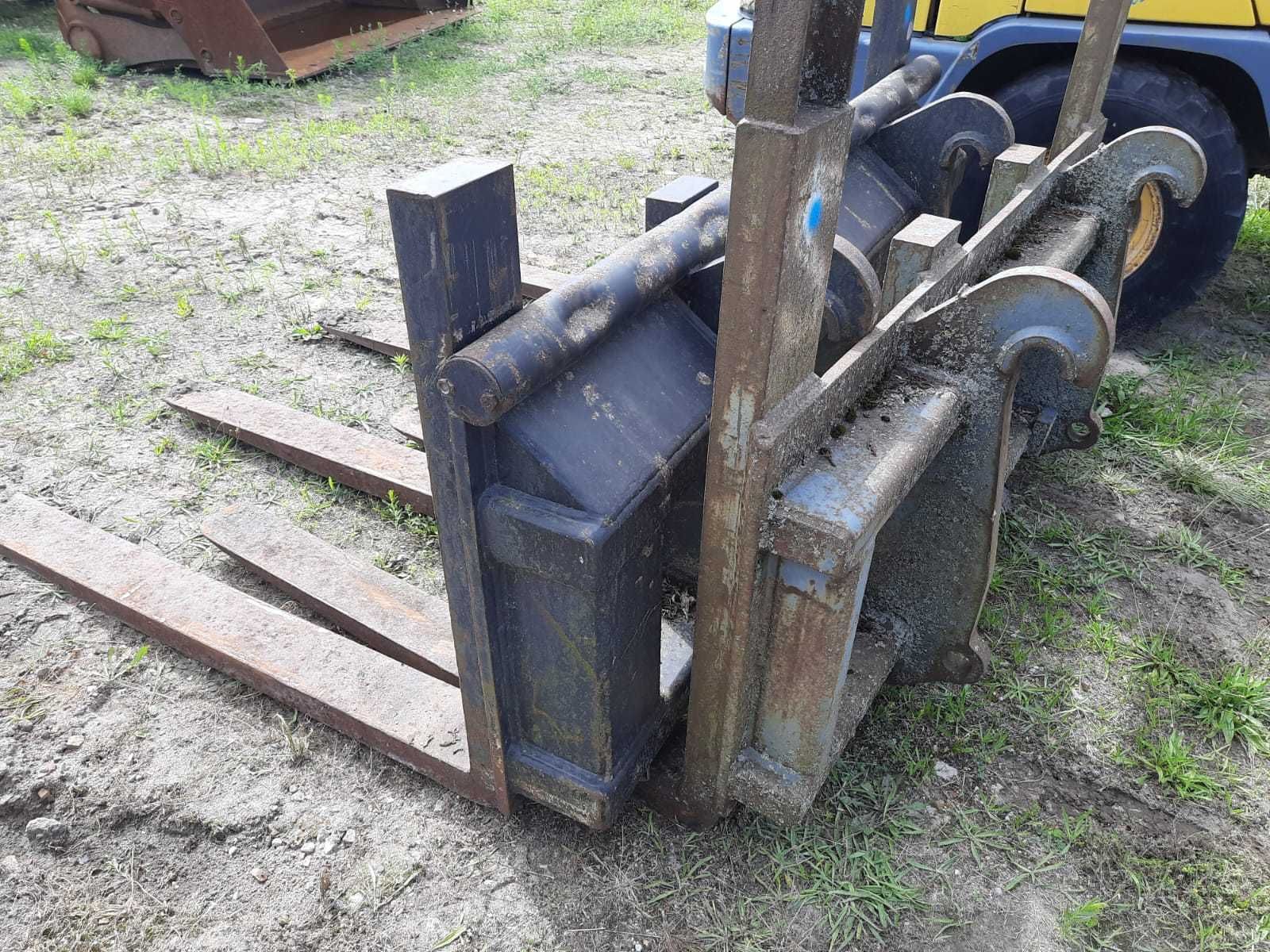 Widły oryginał HGS KOMATSU 270,320,380 ,Liebherr na szybkozłączu