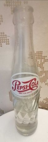 Butelka PEPSI Cola. Retro lata 70-te.