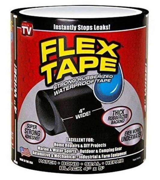 Сверхсильная клейкая лента Flex Tape Черный