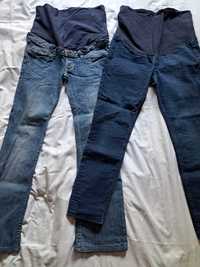 spodnie ciążowe - jeansy - 2 pary