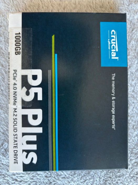 Dysk SSD Crucial P5 Plus 1 TB + GRATIS Obudowa USB-C!