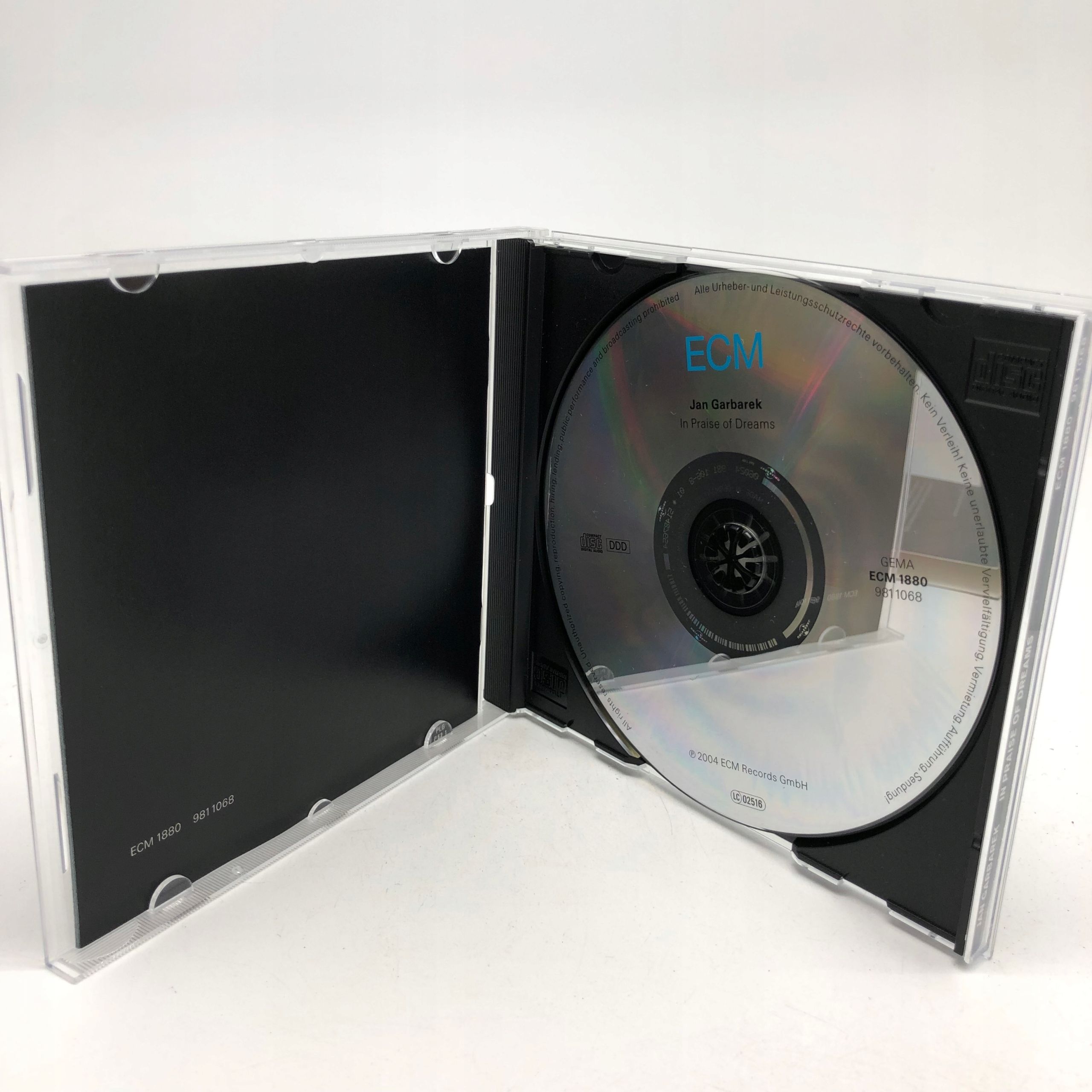 cd - jan garbarek - in praise of dreams 2004 jazz swing