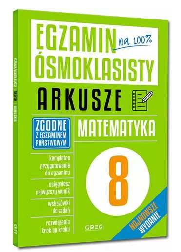 Egzamin ósmoklasisty Arkusze Matematyka Greg