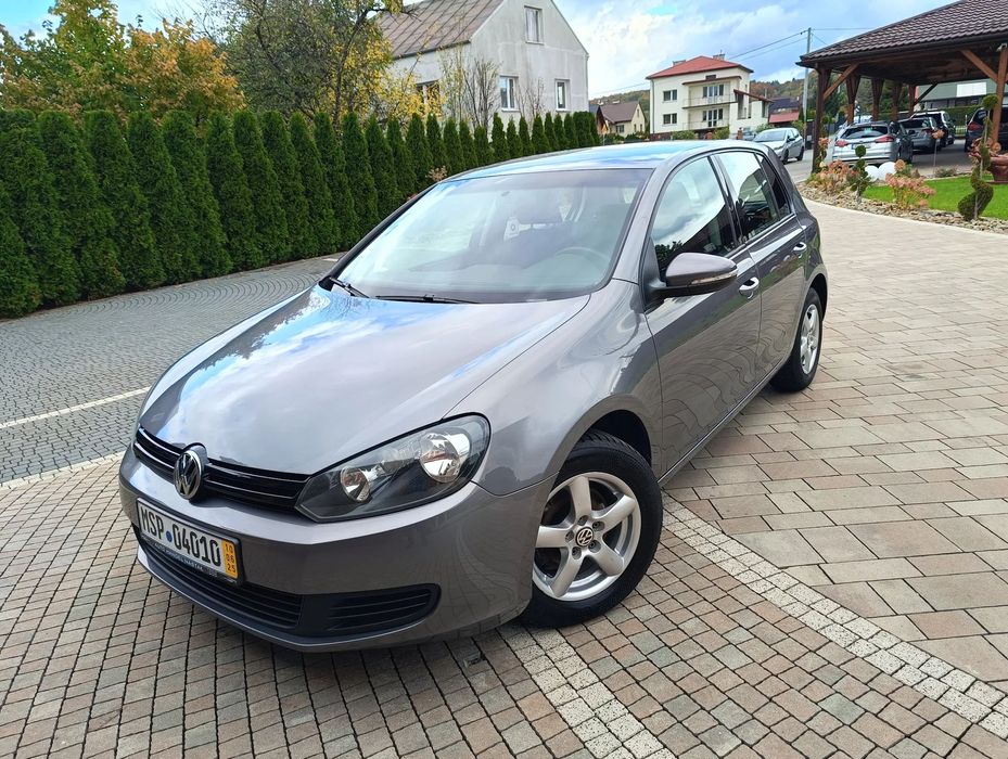 Volkswagen Golf 1.4 MPI 80ps 2010r. 190.000km bezwypadkowy Serwis ASO Z Niemiec