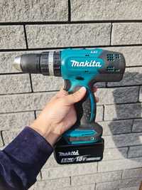 Акумуляторний дриль-шурупокрут з ударом Makita DHP 453