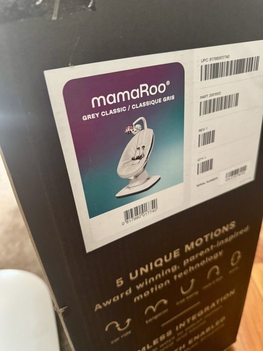 4moms Espreguiçadeira Elétrica MamaRoo 5 Grey
