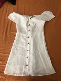 Vestido branco Pull&Bear